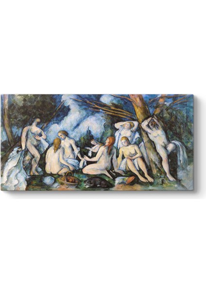 Paul Cezanne - Banyo Yapan Kadınlar Tablosu