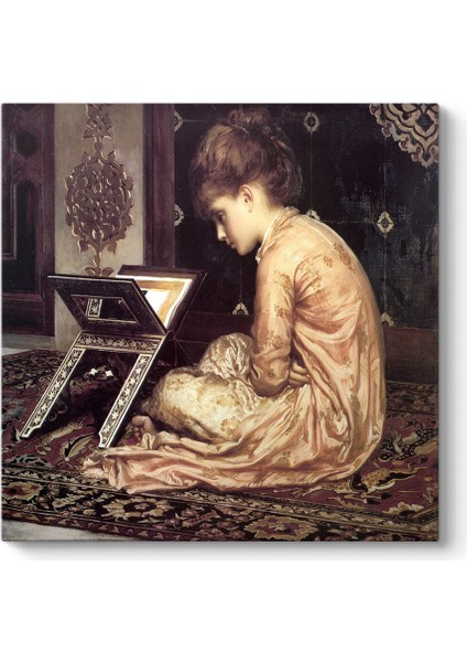 Kitap Okuyan Kız Tablosu