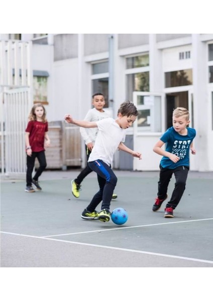 Imviso Mini Sünger Futbol Topu Mavi-Mor 1 Numara