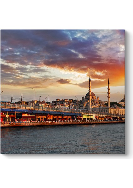 Galata Köprüsü ve Yeni Camii Tablosu