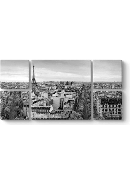 Paris Panorama Manzara Tablosu