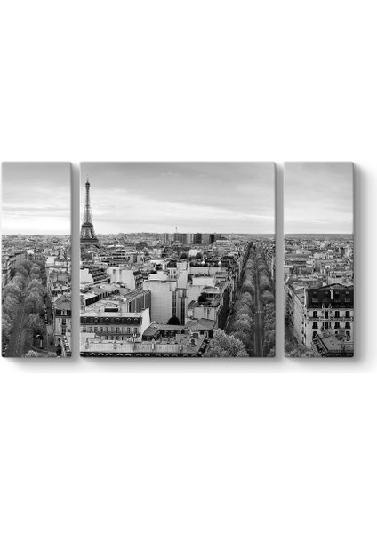 Paris Panorama Manzara Tablosu