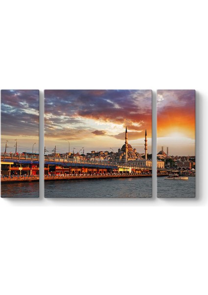 Galata Köprüsü ve Yeni Camii Tablosu