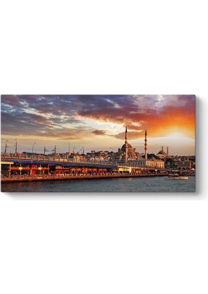 Galata Köprüsü ve Yeni Camii Tablosu