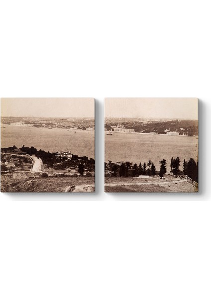 Eski Istanbul Manzara Tablosu