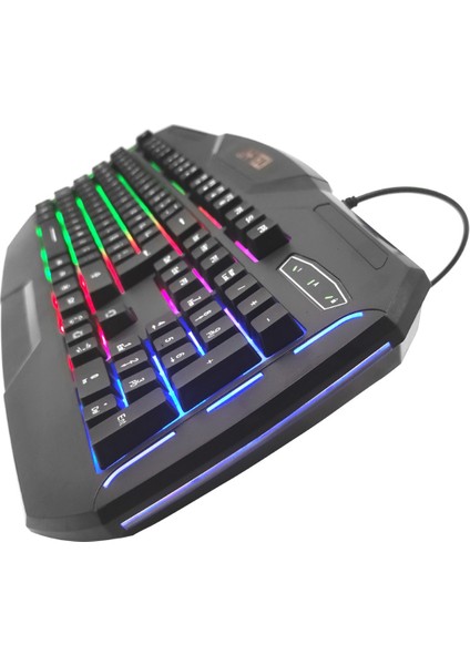 SC790-SC128/A RGB 88 Farklı Işıklı Oyuncu Klavye + Mouse