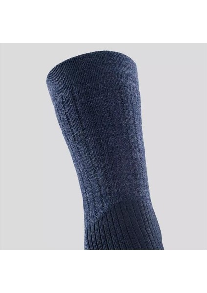 SH100 X-Warm Uzun Konçlu Termal Spor Çorap Lacivert 1 Çift