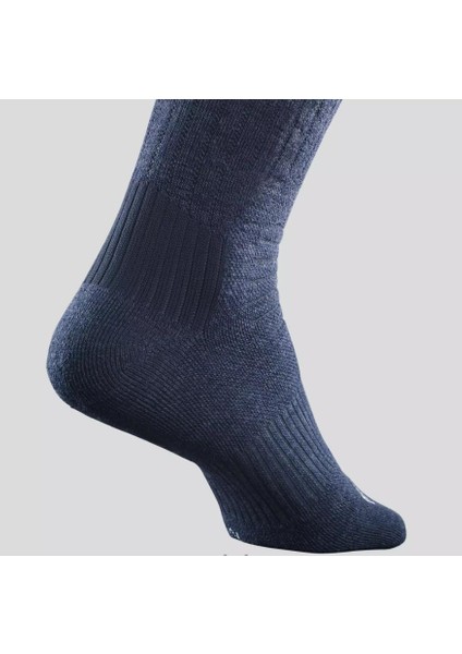 SH100 X-Warm Uzun Konçlu Termal Spor Çorap Lacivert 1 Çift