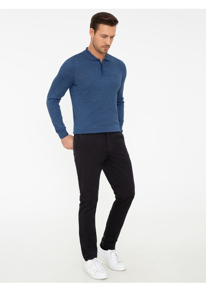 Antrasit Slim Fit Chino