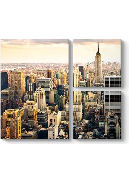 New York Manzarası Tablosu