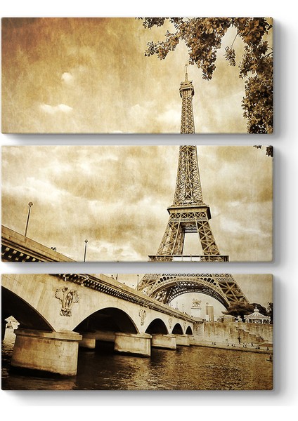 Vintage Paris Tablosu