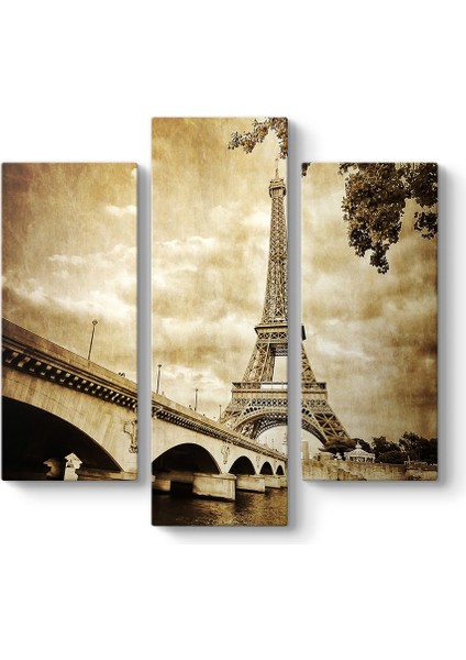 Vintage Paris Tablosu