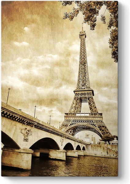 Vintage Paris Tablosu
