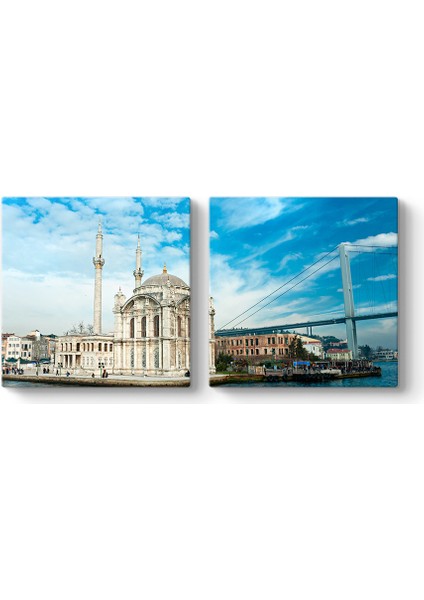 Büyük Mecidiye Camii Manzara Tablosu