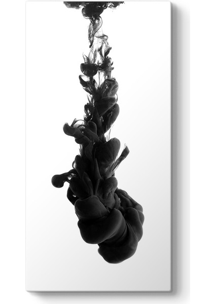 Siyah Damla Kanvas Tablo