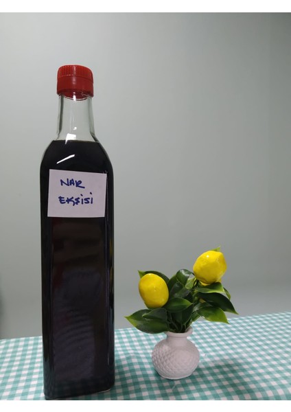 Ev Yapımı Tamamen Doğal Katkısız Nar Ekşisi 750 ml Cam Şişe