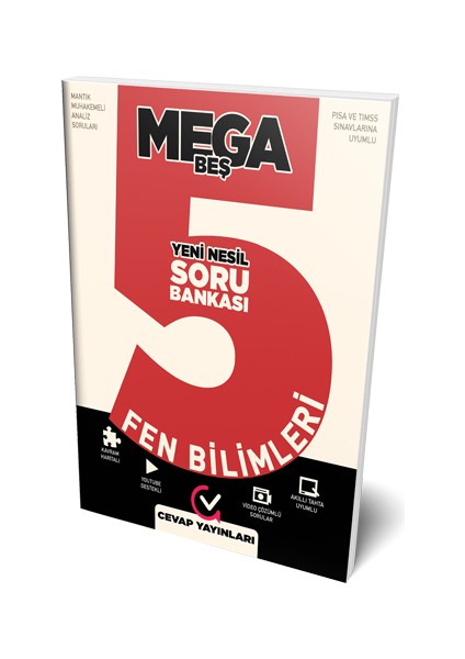5.Sınıf Mega 5 Fen Bilimleri Soru Bankası