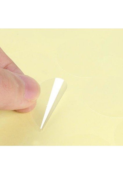 Şeffaf Kutu Ağız Kapatma Sticker 2,5 cm 1000'li