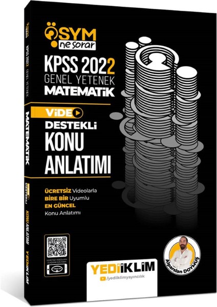 Yayınları 2022 KPSS Genel Yetenek ÖSYM Ne Sorar Matematik Video Destekli Konu Anlatımı