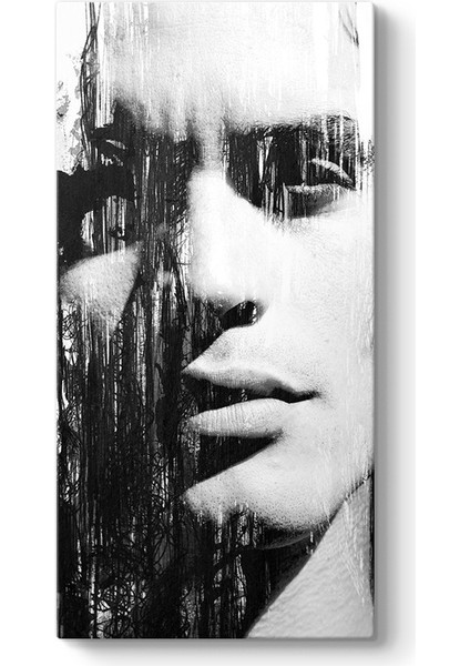 Sanatsal Erkek Silüeti Tablo