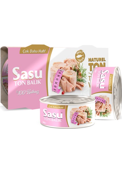 Light Suda Ton Balığı 2x160 g Bütün Dilim