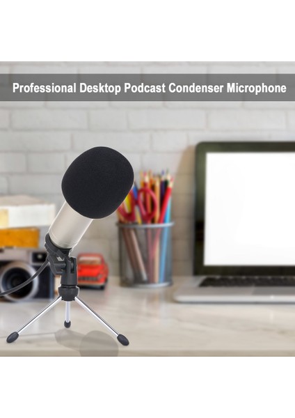 BM830 USB Mikrofon Profesyonel Masaüstü Podcast Kondenser (Yurt Dışından)