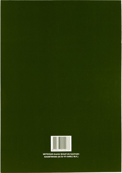 A5 Karton Kapaklı Klasik Bloknot 50 Yaprak Kareli Yeşil fiyatları