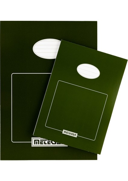 A5 Karton Kapaklı Klasik Bloknot 50 Yaprak Çizgili Yeşil fırsatları
