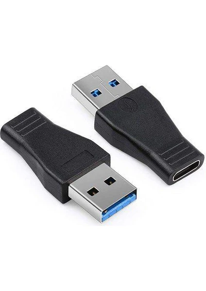 USB 3.1 Type C Dişi To USB 3.0 Erkek USB 3.0 To Type C 3.1 Şarj Çevirici Dönüştürücü Adaptör