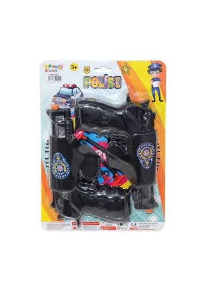 Kartelalı 2 Silahlı Polis Seti