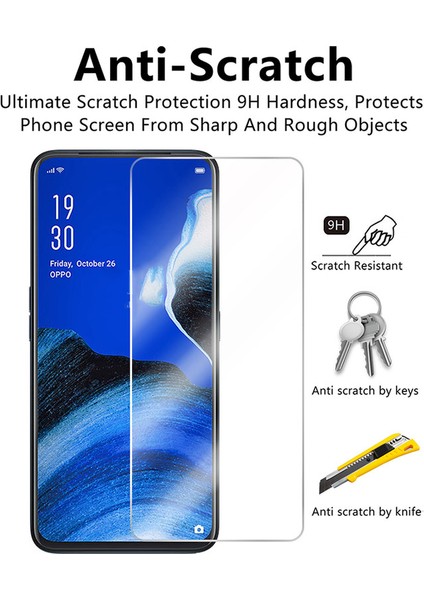 Oppo Reno 2f / Reno2 F Için Ekran Koruyucu - Şeffaf (Yurt Dışından)