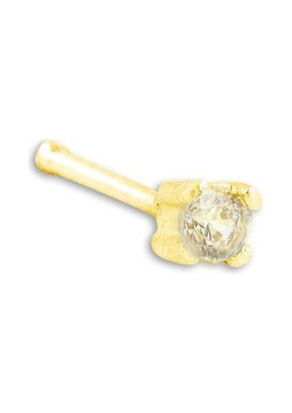 Altın Hızma Köşeli Taşlı 0.15 Gram