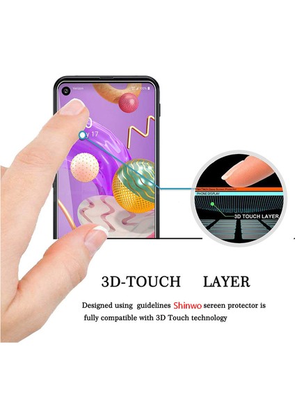 Lg Q70 Için Ekran Koruyucu - Şeffaf (Yurt Dışından) modelleri