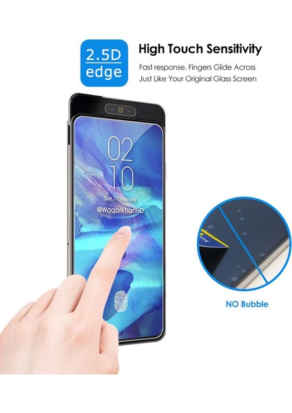 Samsung Galaxy A80 Için Ekran Koruyucu - Şeffaf (Yurt Dışından)