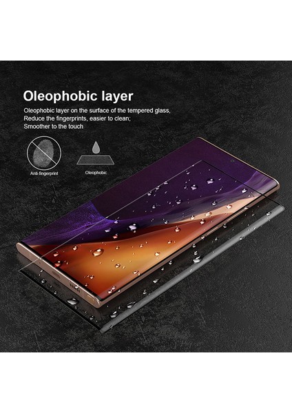 Samsung Galaxy S20 Ultra 3D Kavisli Tam Kapsamlı Temperli Cam Ekran Koruyucu (Yurt Dışından)