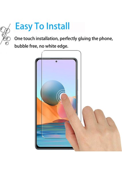 Xiaomi Redmi Note 10 Pro Max Için Ekran Koruyucu - Şeffaf (Yurt Dışından) fiyatları