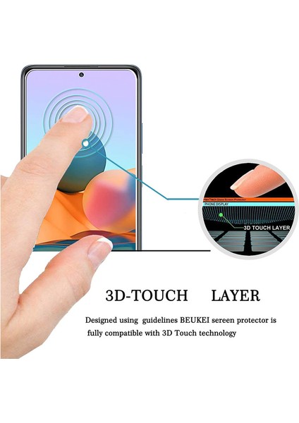 Xiaomi Redmi Note 10 Pro Max Için Ekran Koruyucu - Şeffaf (Yurt Dışından) fırsatları