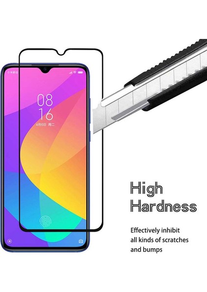 Xiaomi Mi 9 Lite Temperli Cam Ekran Koruyucu (Yurt Dışından)
