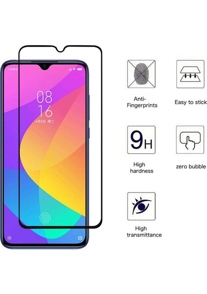Xiaomi Mi 9 Lite Temperli Cam Ekran Koruyucu (Yurt Dışından)