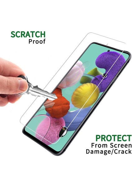Samsung Galaxy Note 10 Lite Için Ekran Koruyucu - Şeffaf (Yurt Dışından)