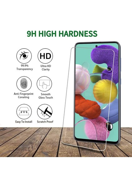 Samsung Galaxy Note 10 Lite Için Ekran Koruyucu - Şeffaf (Yurt Dışından)