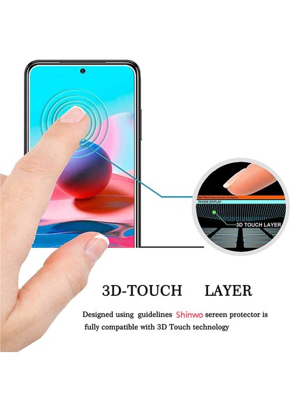 Xiaomi Redmi Note 10 Için Ekran Koruyucu - Şeffaf (Yurt Dışından)