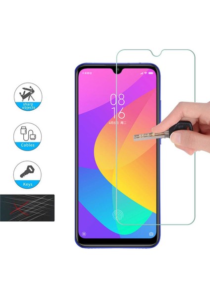 Xiaomi Mi A3 Için Ekran Koruyucu - Şeffaf (Yurt Dışından)