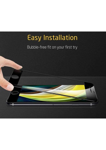 iPhone Se 2020 Temperli Cam Ekran Koruyucu (Yurt Dışından)