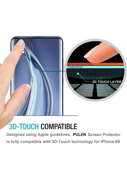 Xiaomi Mi 10 / Mi 10 Pro 3D Kavisli Tam Kapsamlı Temperli Cam Ekran Koruyucu (Yurt Dışından)
