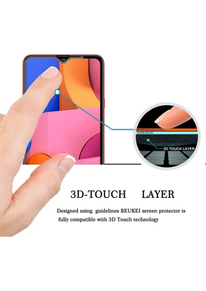 Samsung Galaxy F02S Temperli Cam Ekran Koruyucu (Yurt Dışından) modelleri