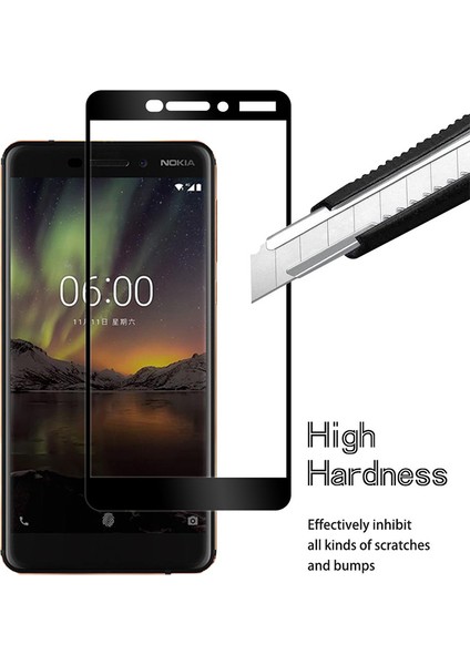 Nokia 6.1 Temperli Cam Ekran Koruyucu (Yurt Dışından) fiyatları