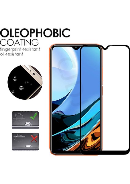 Xiaomi Redmi 9 Temperli Cam Ekran Koruyucu (Yurt Dışından)