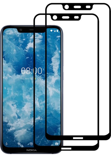 Nokia X7 / Nokia 7.1 Plus Temperli Cam Ekran Koruyucu (Yurt Dışından)