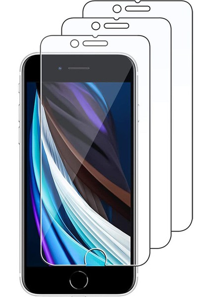 iPhone 7 / iPhone 8 Için Ekran Koruyucu - Şeffaf (Yurt Dışından)